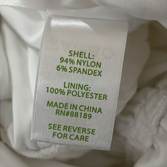 Lilly Pulitzer Lana Skort Romper White Scalloped Shell Lace Size XS - Picture 6 of 7